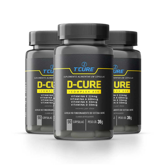 D-Cure Complex | Suplemento de Vitaminas do Complexo DAEK