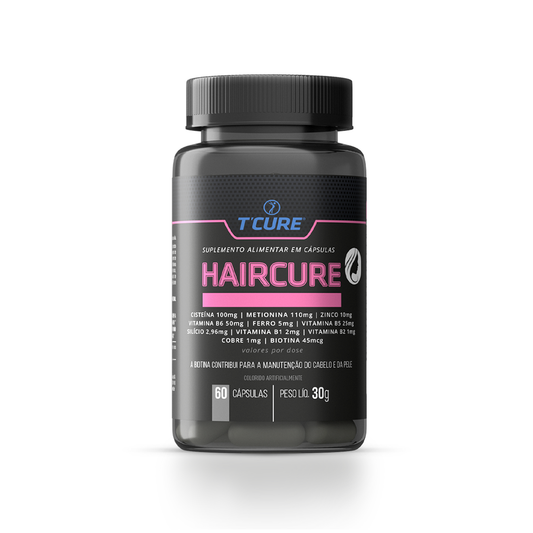 Hair Cure | Suplemento para saúde dos cabelos e da pele