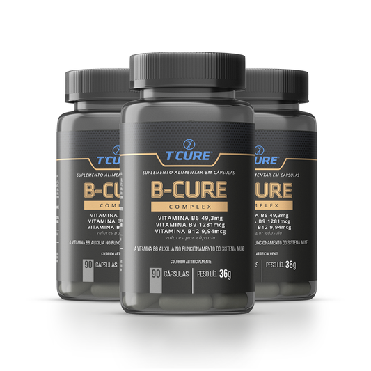 B-Cure Complex | Suplemento de Vitaminas do Complexo B